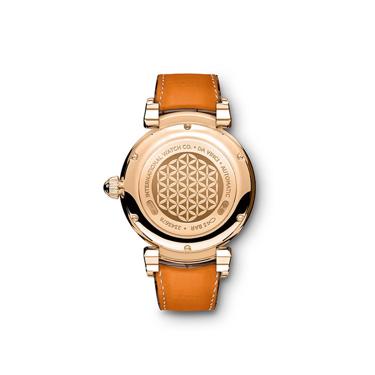 The back of the newly unveiled watch